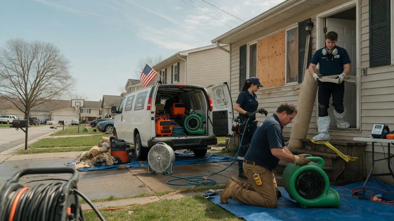 Water Damage Restoration in Mineral, CA near me